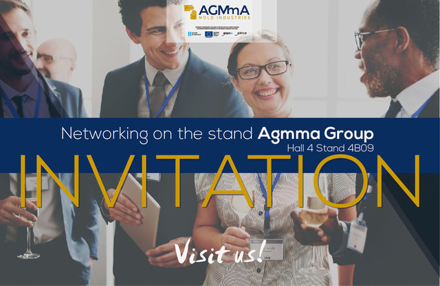 The stand AGMMA GROUP at MOULDING EXPO 2017 